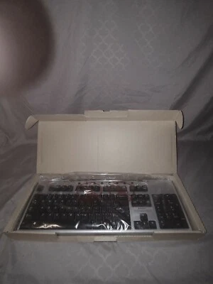 COMPAQ Keyboard Model SDM4700P Silver Black NIB - Image 1 of 4