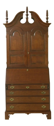 52880EC: WRIGHT TABLE CO. New England Cherry Secretary Desk Cover