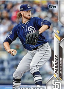2020 Topps #2 Chris Paddack Padres