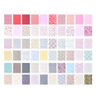 Premium Cotton Craft Squares for Sewing and Quilting - 60pcs Assorted Colors