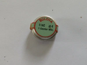 Vintage NOS Bulova Modell 11AC Center Wheel, Teil # 4 - Bild 1 von 2