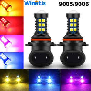 2X Bright 3030 LED Fog Driving Light Replce Bulbs Daytime Running DRL 9005 9006 - Picture 1 of 16