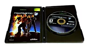 FANTASTIC 4 (Microsoft Xbox, 2005), Complete in Box, Cleaned & Tested - Picture 1 of 4