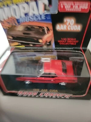 Road Champs Mopar Muscle 1970 rojo AAR Cuda edición limitada escala 1:43 Foto 1 de 2