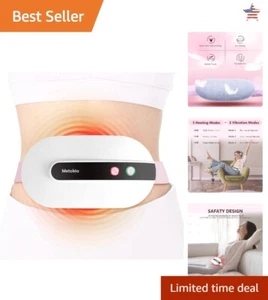Fast Heating Pad with Adjustable Massage - Portable Electric Belly Wrap Belt - Picture 1 of 8