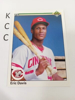 1990 Upper Deck - #116 Eric Davis Cincinnati Red - Image 1 of 2