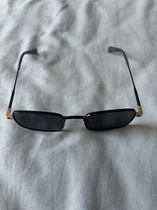Rag & Bone 52mm Square Sunglasses Black Frame and Lenses Made In Italy - Picture 1 of 6