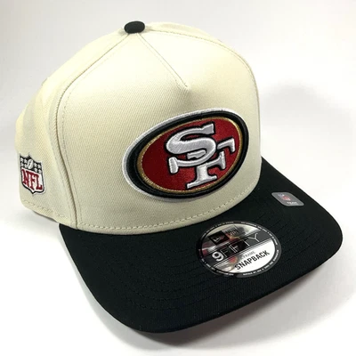Gorra New Era San Francisco 49ers Crema Exclusiva NFL 9FIFTY Marco A Snapback Foto 1 de 4