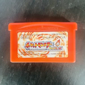 Pocket Monsters Fire Red Pokemon Nintendo Gameboy Advance 2004 Save OK - Picture 1 of 24