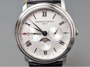Reloj Hombre Frederique Constant FC-270X4P4/5/6 Cuarzo Fase Lunar Con Caja - Imagen 1 de 9