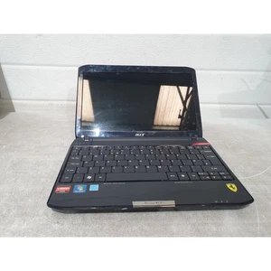Acer Ferrari One 200 Series ZH6 Notebook Laptop Red 11.6" LED Display For Parts - Picture 1 of 24