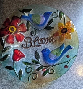 Bloom Birds Glass Plate 11.5 in diameter Replacement Glass for bird bath feeder - Picture 1 of 3