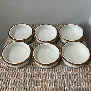lot Of 6 NATURAL BEAUTY MIKASA 5” Soup Cereal Bowls C9000 EXCELLENT Vintage - Picture 1 of 4