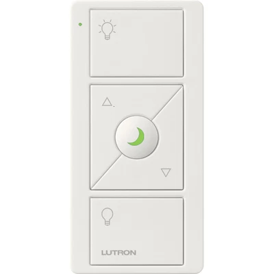 PJN-3BRL-GWH-L01 LUTRON PICO WIRELESS 3 BUTTON REMOTE W/ NIGHTLIGHT