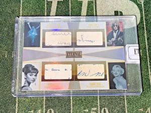 2024 Eternal Cuts Authentic Quad Relic Monroe Hepburn Lennon Jackson /50 SSP - Picture 1 of 2