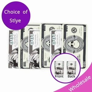 1g Mylar Bags Smell Proof Hundred Bill Design Matte Stand Up Zip Seal Bag - Picture 1 of 11