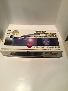 Star Trek Interactive VCR Board Game-Free Shipping