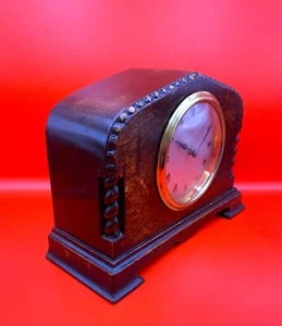 Antique Japy Freres Wooden Mantle Clock about 1850 - 1910 - Picture 1 of 8