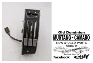 1968 Mustang Heater Control Assembly With Wiring - Picture 1 of 12