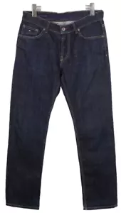 Tommy Hilfiger Mercer Slim Fit Jeans Hommes W31/L32 Fade Effet Denim Foncé Zip - Bild 1 von 10