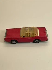 Vintage 1979 Lesney Matchbox Superfast #28 Red Lincoln Continental Mk. V KG JD - Picture 1 of 9