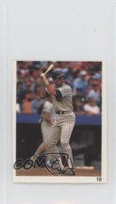 1991 Red Foley's Best Baseball Book Ever Stickers Jack Clark #18