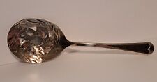 Sheffield Serving Slotted Spoon Silver Plated