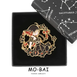 Broche de moda Honkai: Star Rail Seele Cosplay belleza dibujos animados insignia de metal - Imagen 1 de 3