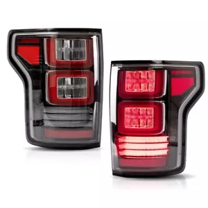 VLAND Clear LED Taillights Rear Turn Singel Lamp Red For Ford F-150 2015-2020 2x - Foto 1 di 7