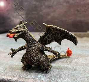 Hochdetaillierte Pokemon Charizard Ornament Statue Eidechse Sammlerfigur - Bild 1 von 6