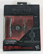 Star Wars The Black Series  13 Titanium Die-Cast First Order TIE Fighter NEW