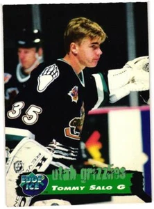1995-96 Edge Ice #PR-2 Tommy Salo Promos - Picture 1 of 2