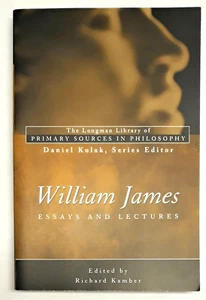 William James: Essays and Lectures, Kamber, Pearson Longman, Paperback 2007 - Picture 1 of 11