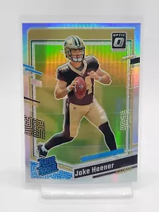 Panini DonRuss Optic Jake Haener RC Silver Holo 2023 New Orleans Saints 277 - Picture 1 of 3