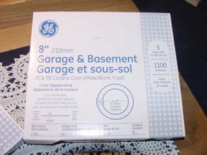General Electric GE FC8 T9 Circline Cool White 8" Garage Basement Light 4 Pin - Picture 1 of 5