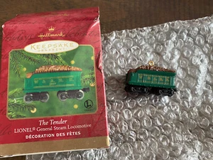 Hallmark QX6834 The Tender Lionel General Steam Locomotive Keepsake Ornament - Picture 1 of 6
