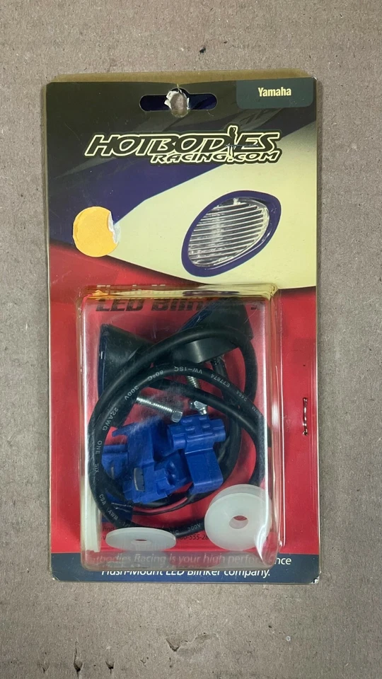 Yamaha YZF-R6 2003-18 HotBodies montaje empotrado intermitentes delanteros azul, 209087 Foto 1 de 1