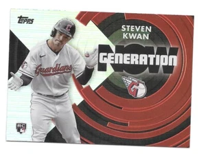 Aggiornamento Topps 2022 STEVEN KWAN Generation Now - CLEVELAND GUARDIANS - #GN-68 - Foto 1 di 1