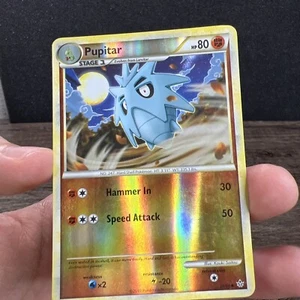 Pupitar Unleashed 39/95 Reverse Holo Pokemon Card - Picture 1 of 4