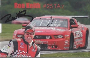 POSTAL FIRMADA 2015 RON KEITH ""FUERA DEL SITIO MUSTANG"" SERIE TRANS AM - Imagen 1 de 1