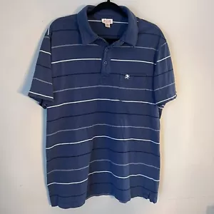 Mossimo Supply Co Striped Short Sleeve Collared Polo Style Shirt Men's Size XL - Picture 1 of 7