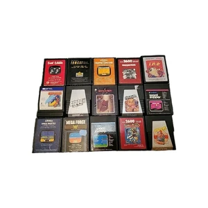Atari 2600 Lot 15 Spiele und Controller Retro RAR - Bild 1 von 8