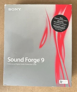 Sound Forge 9 Sony Audio Editing Software 2007 - Picture 1 of 4