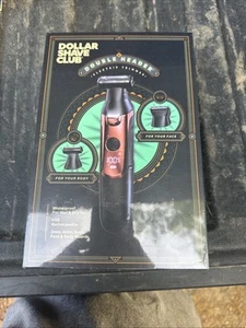 Nuevo recortador eléctrico de doble cabezal Dollar Shave Club sellado - Imagen 1 de 5