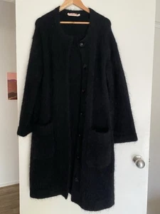 Cable Mohair Coat - Picture 1 of 8