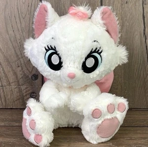 Peluche Disney Store Aristogatti Maria Piedi Grandi Zampe Peluche Gatto Bianco 14" - Foto 1 di 6