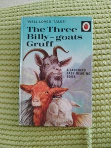 Ladybird Well Loved Tales 606D The Three Billy Goats Gruff Matt 18p net VGC - Picture 1 of 5