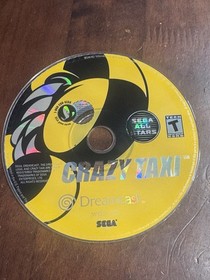 Crazy Taxi (Sega Dreamcast, 2000) (Disc Only)