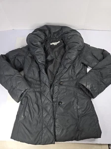 Larry Levine Women’s Black Down Puffer Jacket Coat: Size XS Please Read Descript - Picture 1 of 14