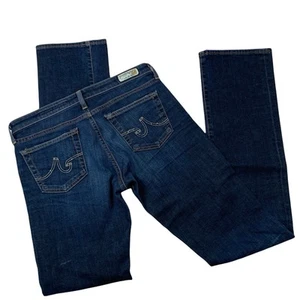 Ag Adriano Goldschmied Jeans Womens 28 X 33 The Ballad Slim Boot Dark Wash Denim - Picture 1 of 8